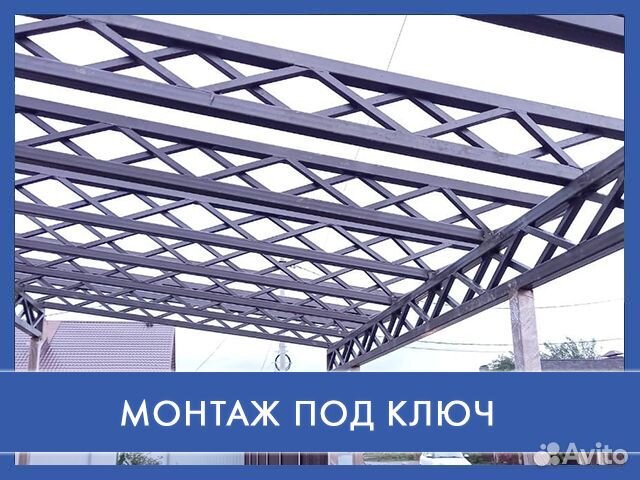 Навес из металла
