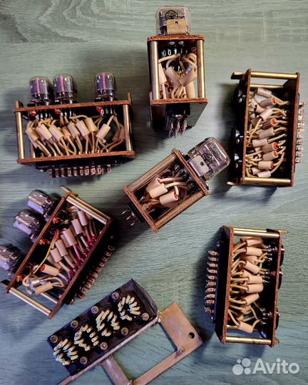 Разъёмы и панели для ламп ин-12А радиодетали