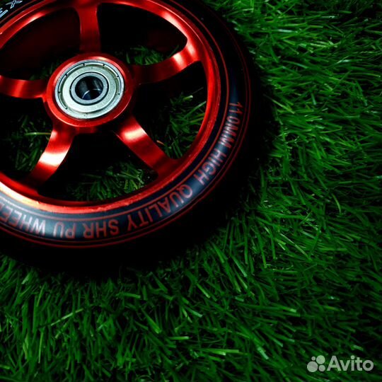 Колесо трюкового самоката 110 мм (AL) Красное