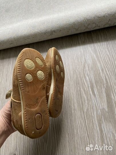 Кожаные туфли 26