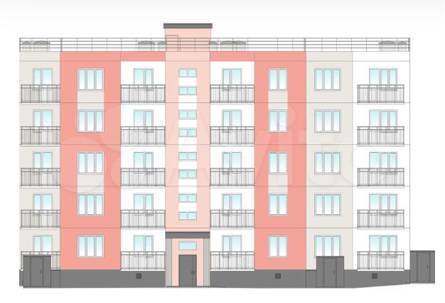 1-к. квартира, 36 м², 3/5 эт.