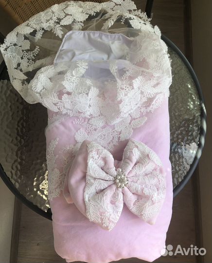 Конверт на выписку летний для девочки