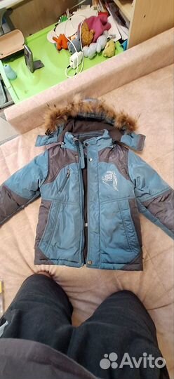 Куртка зимняя для мальчика 128р