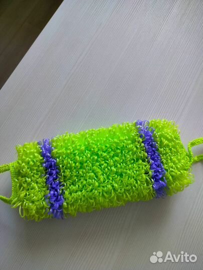 Мочалка ручной работы