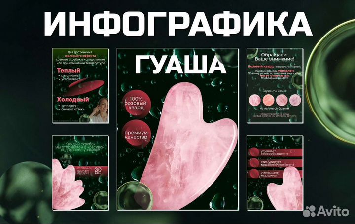 Стильная Инфографика для маркетплейсов wildberries