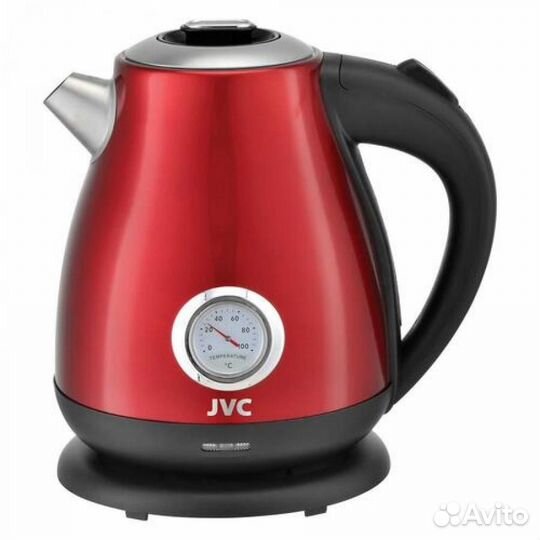 Чайник электрический JVC JK-KE1717 red с термометр