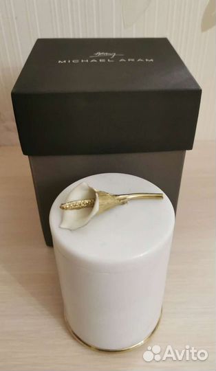 Контейнер мраморный Michael Aram Calla Lily Каллы