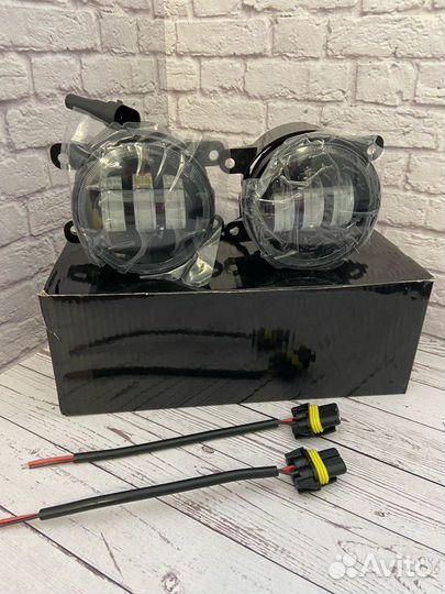 Диодные птф 4-3,5 30w универсальные