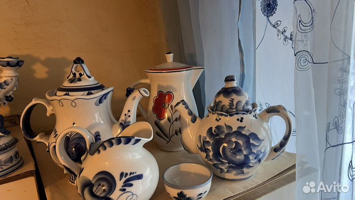 Фарфоровая посуда Гжель