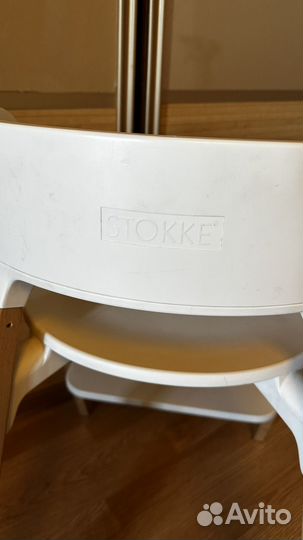 Стульчик Stokke Steps White Natural