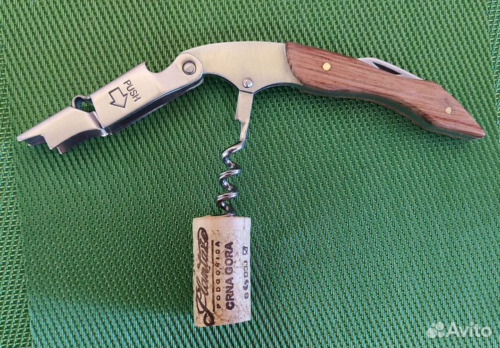 Штопор нож сомелье, нарзанник