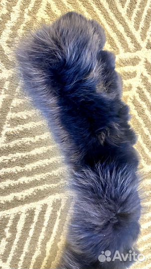 Воротник натуральный мех новый