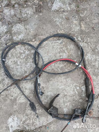 Троса коробки передач и ручника