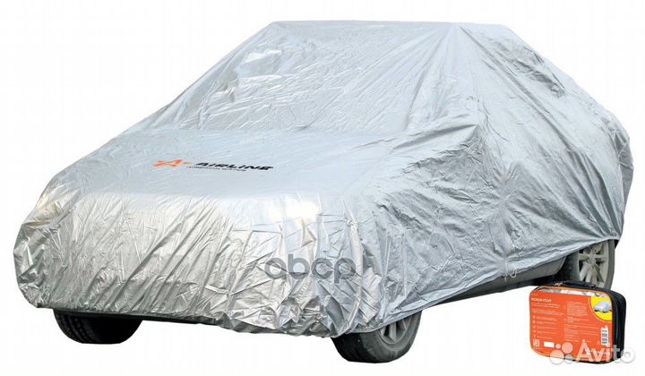 Чехол-тент на автомобиль защитный, размер M (49
