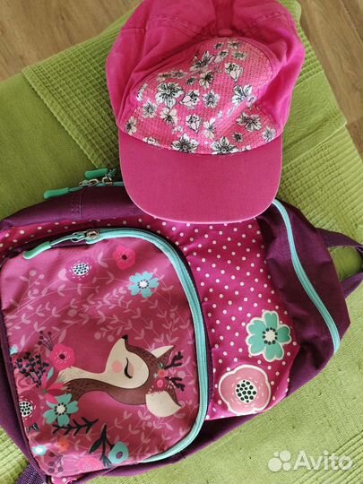 Рюкзак + сумочка + кепка