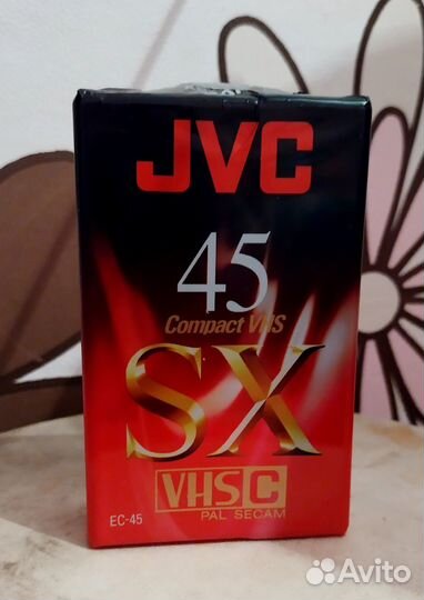 Кассеты для видеокамеры JVC VHS-C SX-45