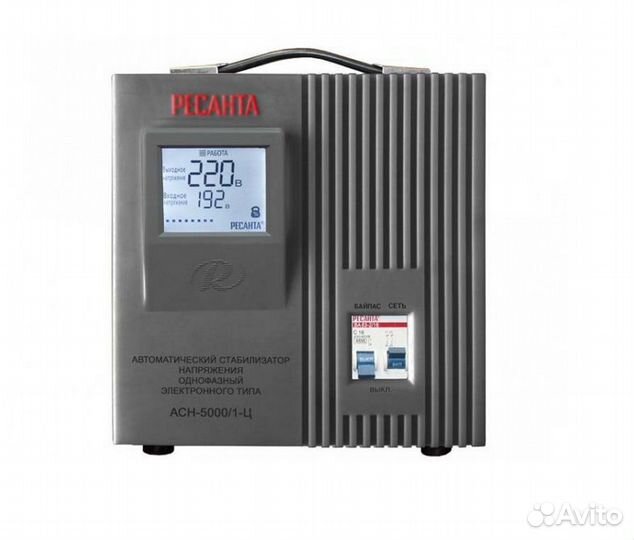 Стабилизатор напряжения ресанта асн-5000/1-Ц