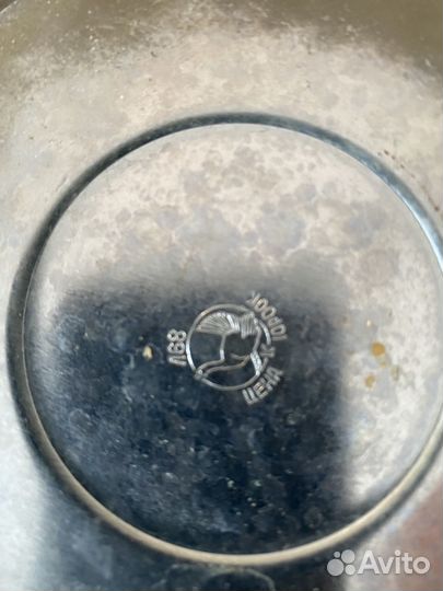 Чайник никелированный СССР