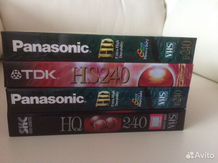Видеокассеты TDK HS 195, 180 и другие