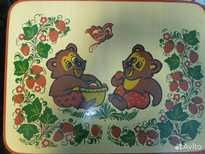 Детский столик и стульчик