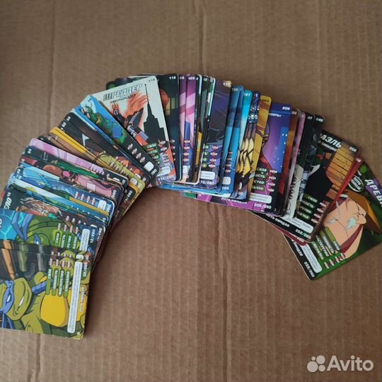 Карточки Черепашки ниндзя Lego Ninjago Beyblade