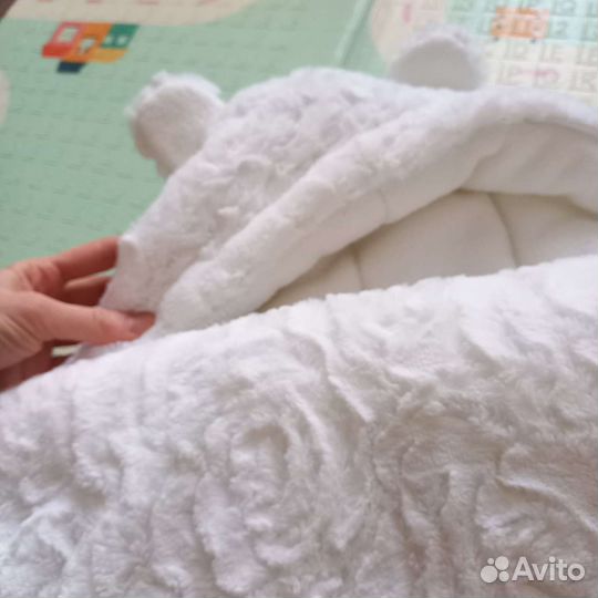 Конверт для новорожденного, тёплый конверт