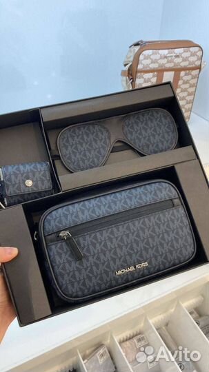 Сумка мужская в наборе Michael kors
