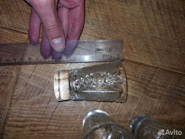 Стопки хрустальные СССР