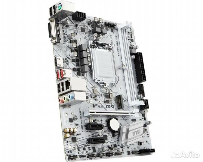 MSI H310M gaming plus arctic