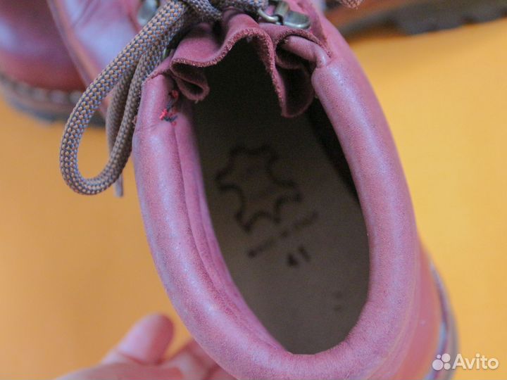 Ботинки женские натуральная кожа 41