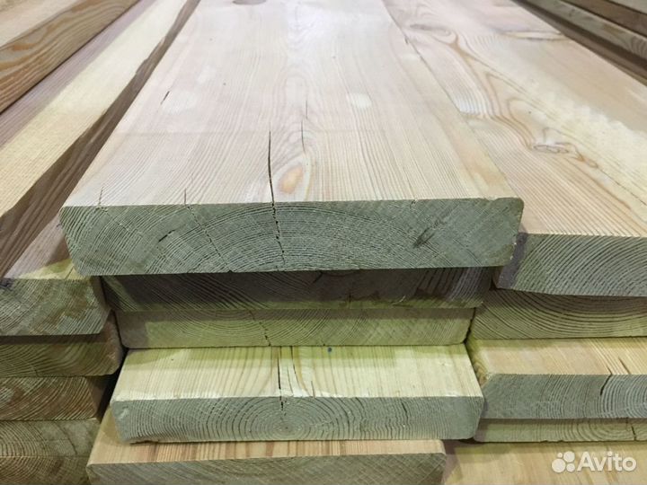 Доска террасная лиственница гладкая