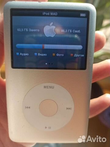 Плеер iPod Classic 160Gb Hdd Silver объявление продам