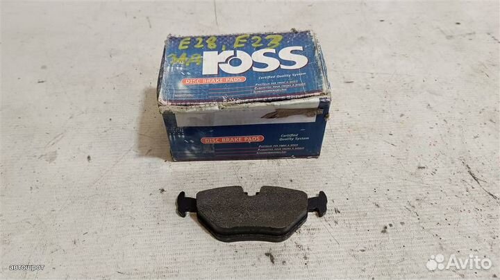 Колодки тормозные задние дисковые км-т BMW 5 E28