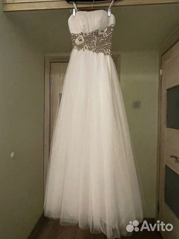 Платье jovani на выпускной, свадебное, оригинал xs