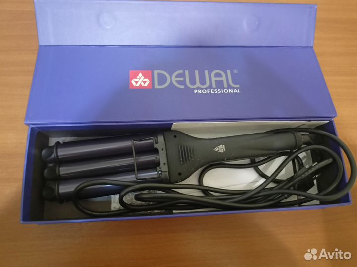 Тройная плойка для волос