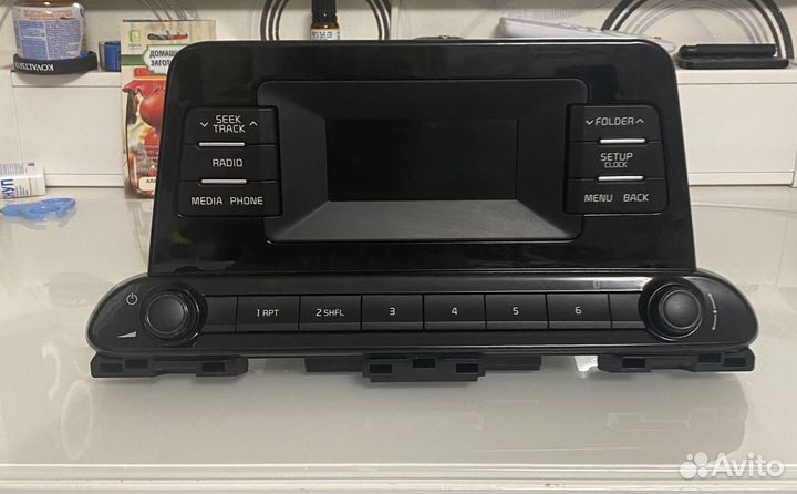 Штатная магнитола kia cerato 4 (шгу)