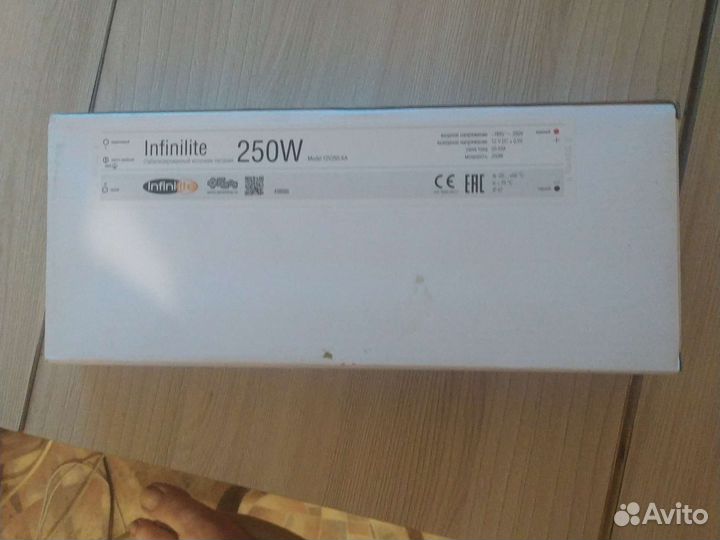 Блок питания д/светодиодной ленты Infinilite 250w
