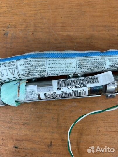 Подушка безопасности боковая левая Kia Picanto 3