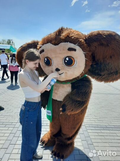 Чебурашка-Сибирский, ростовая кукла аниматор