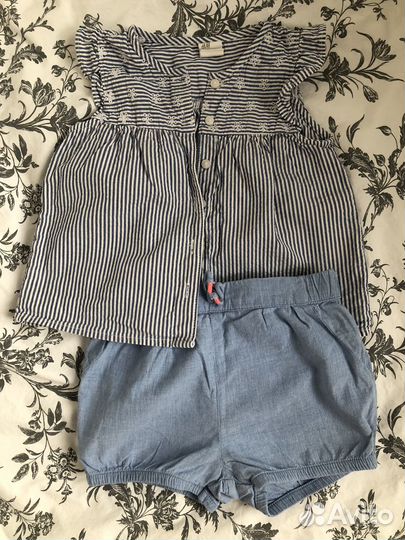 Блузка + шорты
