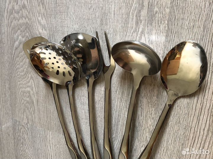 Набор столовых приборов (6шт) на стойке