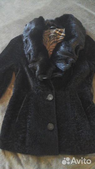 Натуральный полушубок