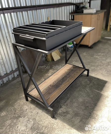 Мангалы в стиле лофт