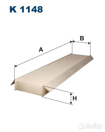 Фильтр салона ford mondeo III 00