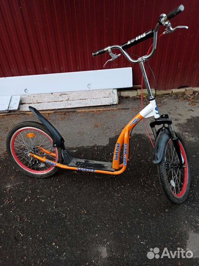 Самокат взрослый 120 кг