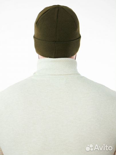 Шапка стильная осенняя зимняя болотная,чёрная