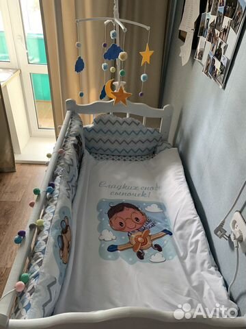 Бортики в кроватку