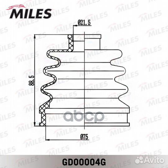 Пыльник шруса наружного Hyundai Accent 1.3i/1.5