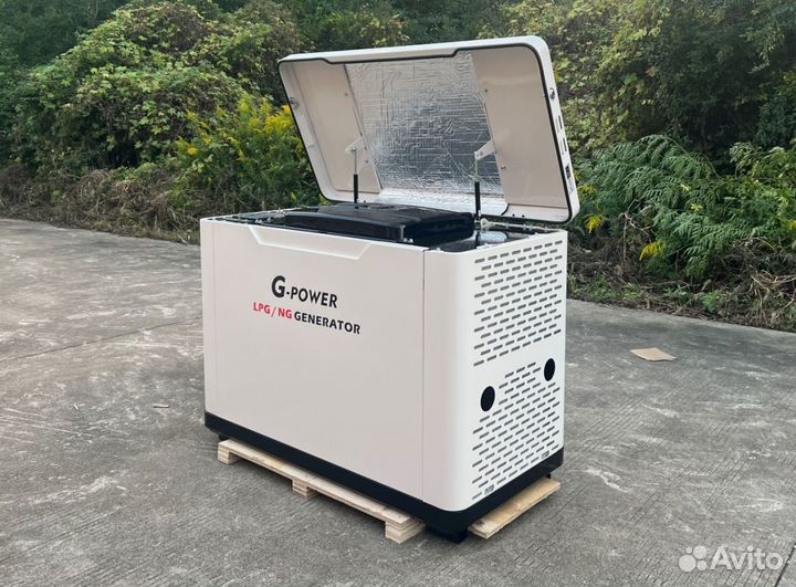 Газовый генератор 15 kW g-power SL15000SE3