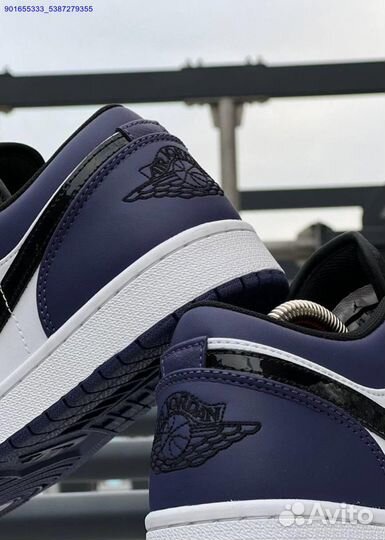 Кроссовки Nike Jordan 1 Low фиолетовые